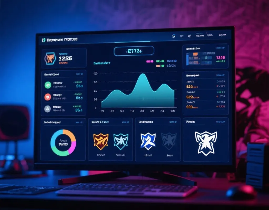 电竞数据分析面板