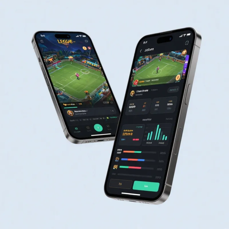 英雄联盟直播 App 界面展示